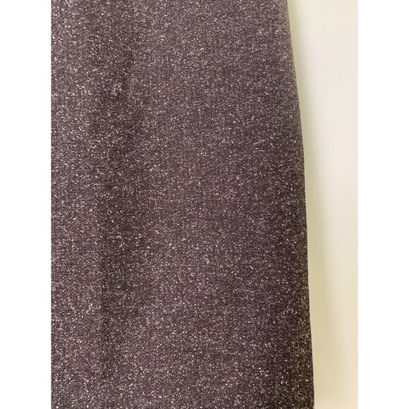 Worthington Deep Chocolate Ruffle Pencil Skirt Brown size 10 - Picture 4 of 8